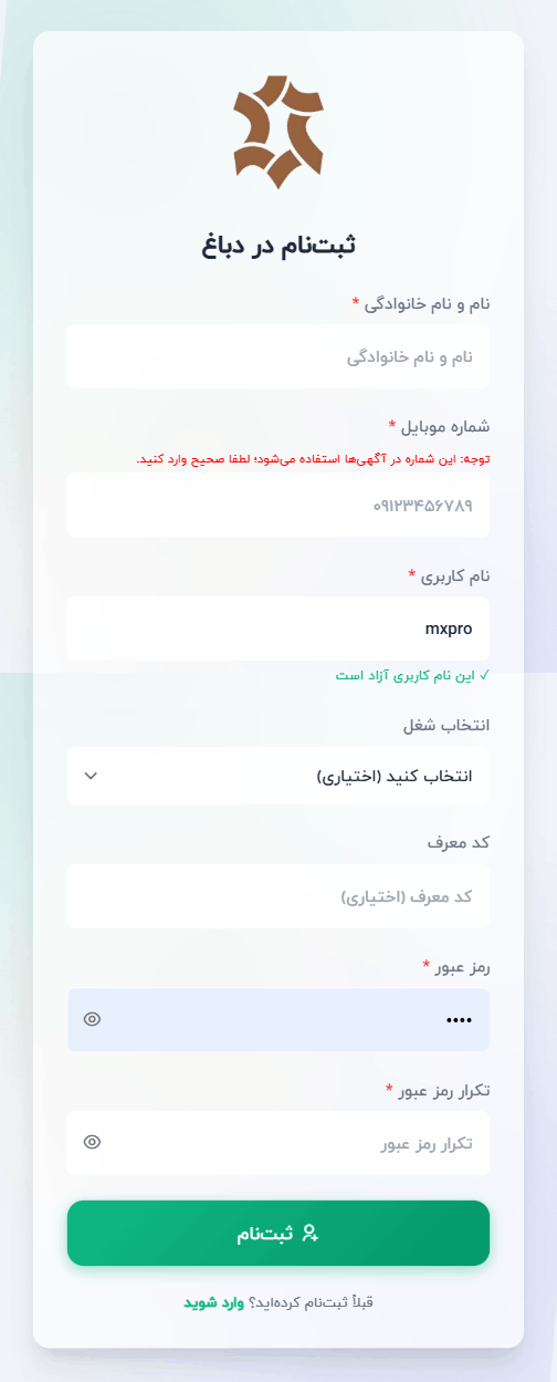 وب‌اپلیکیشن دباغ